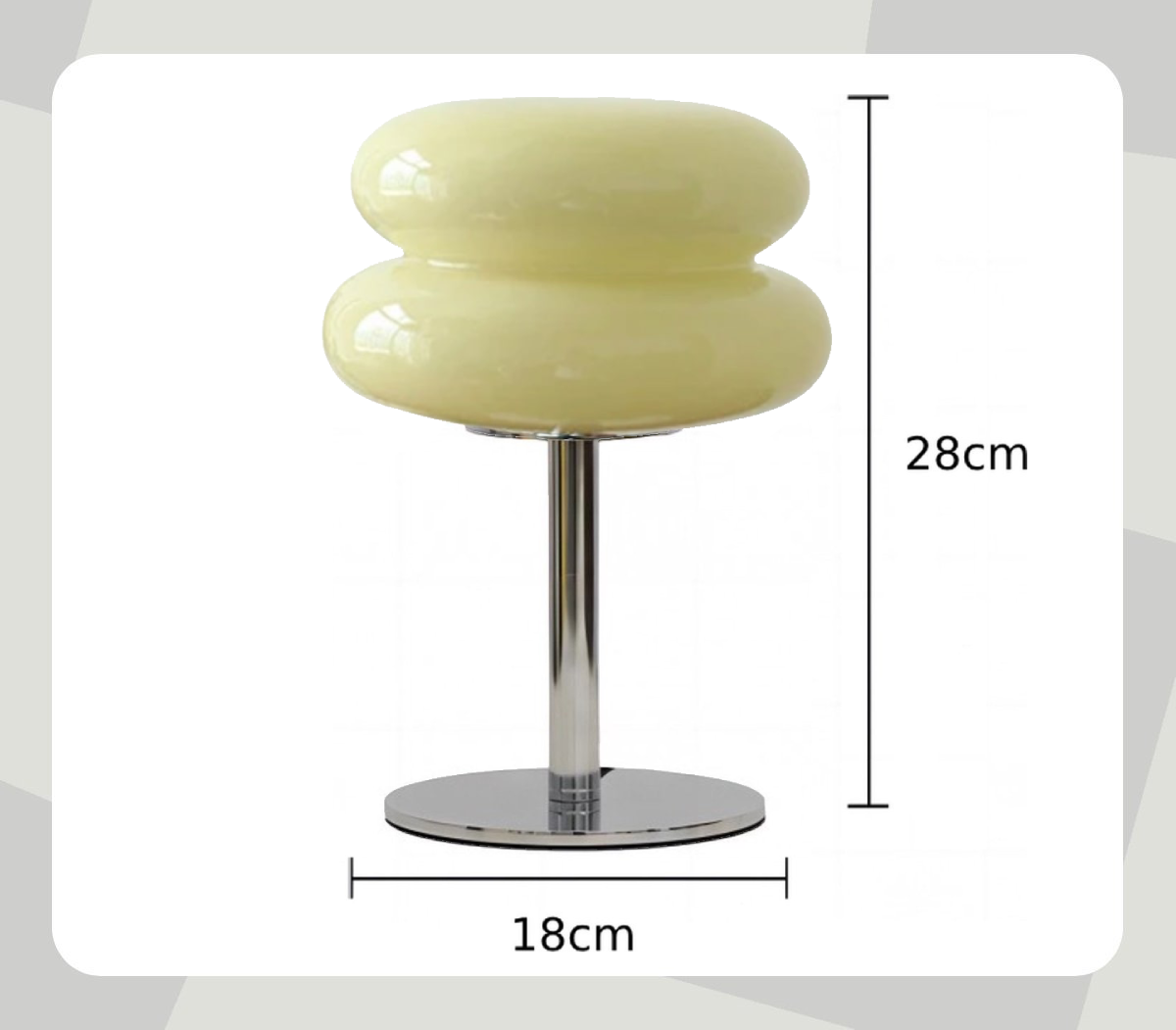 Raphael® Retro Lamp - Creme