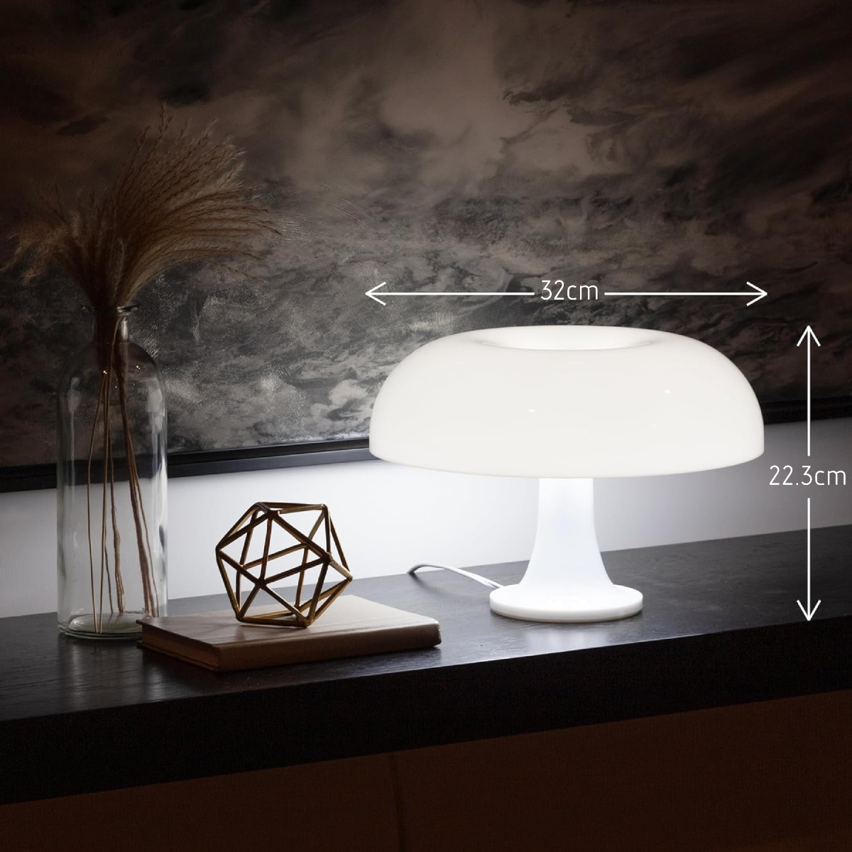 YUNA® Paddenstoel Lamp - Wit