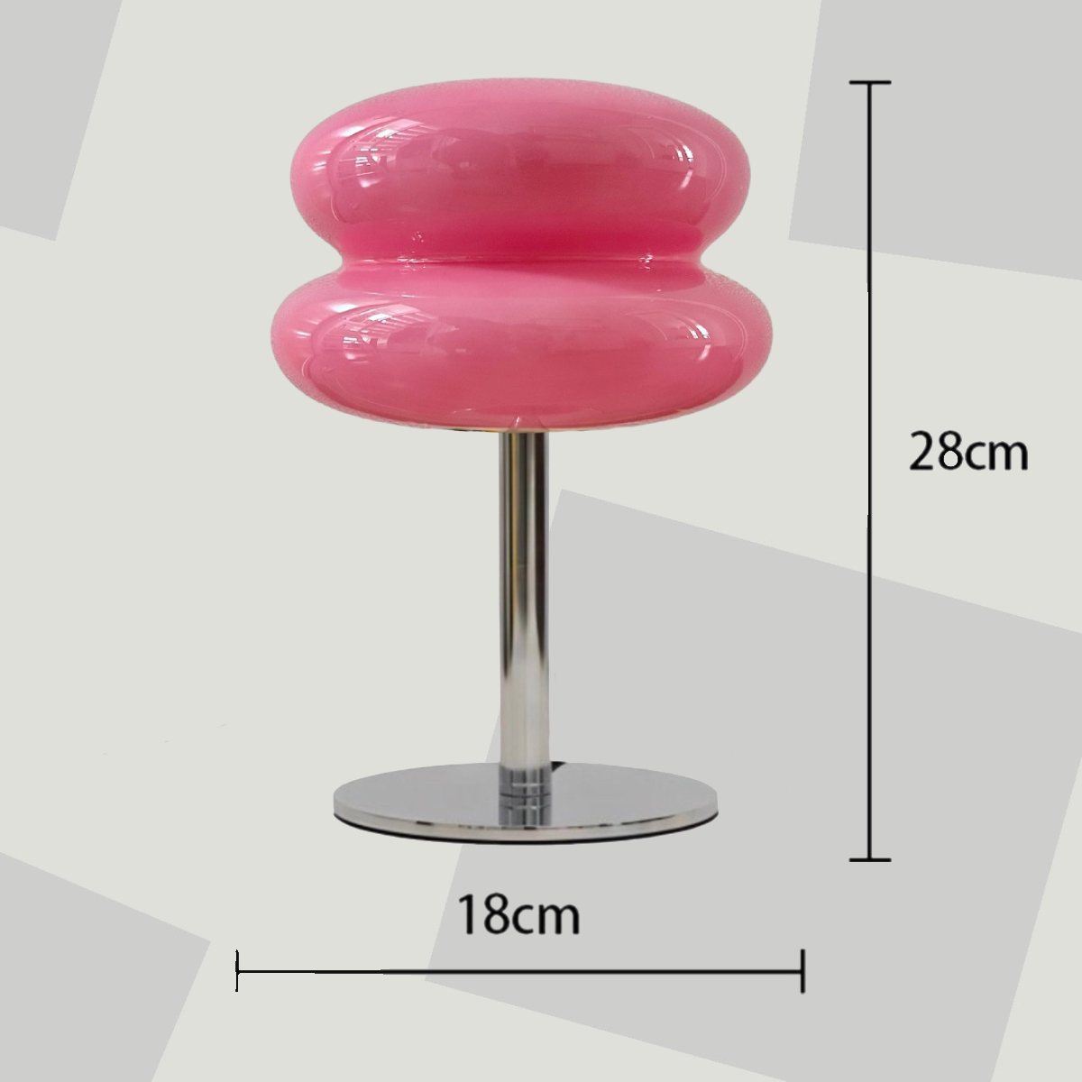 Raphael® Retro Lamp - Roze