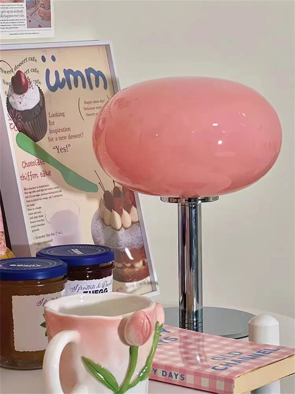 Lollipop Tafel Lamp - Roze